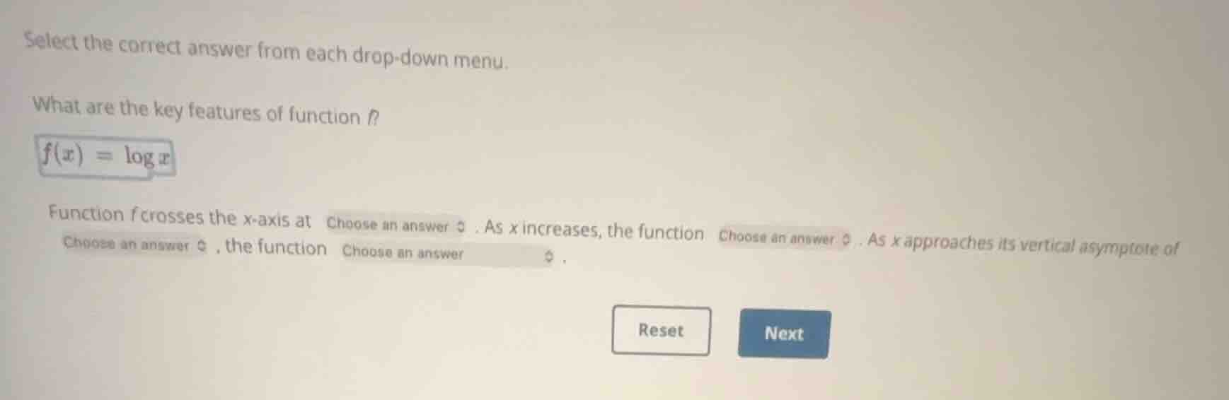 select the correct answer from each drop-down menu. what are the key fe…