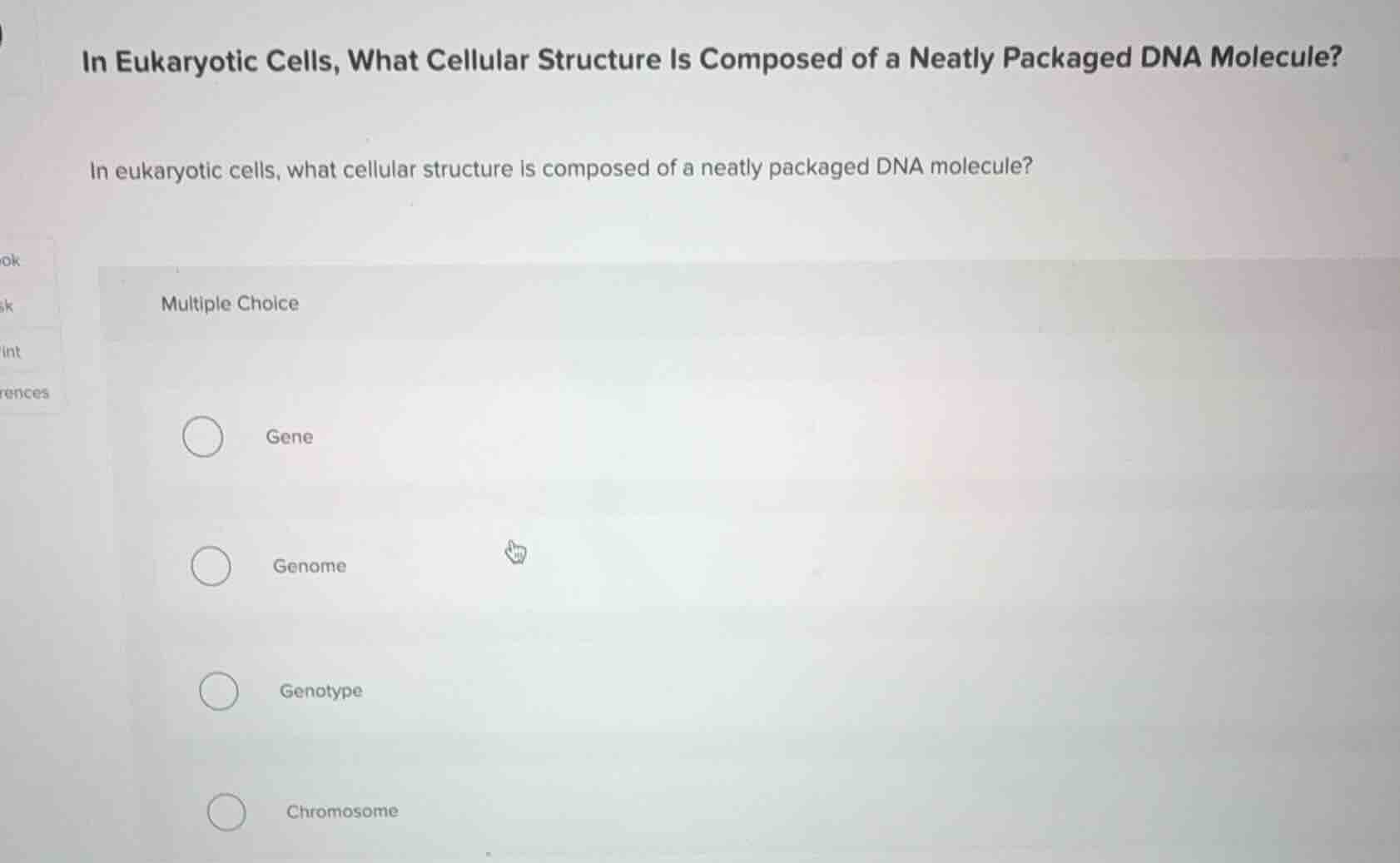 in eukaryotic cells, what cellular structure is composed of a neatly pa…