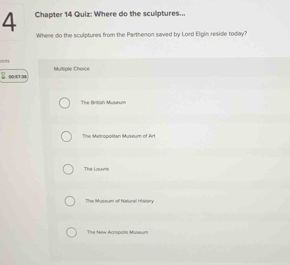 chapter 14 quiz: where do the sculptures... where do the sculptures fro…