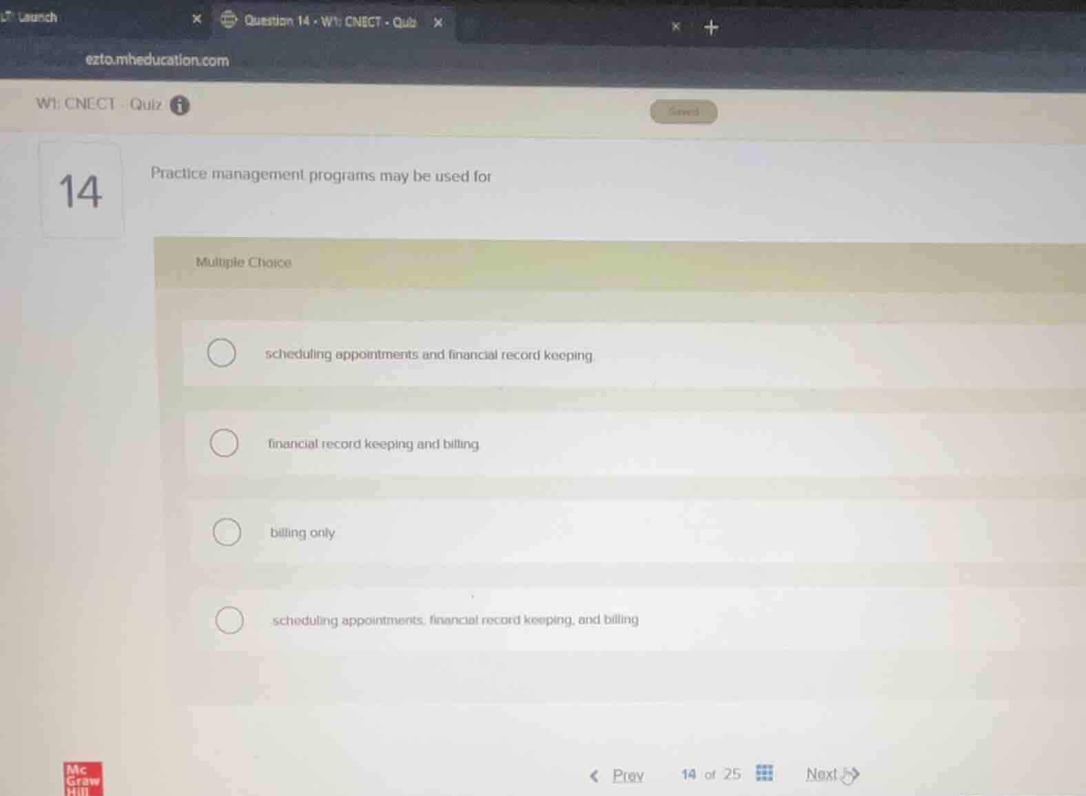 practice management programs may be used for multiple choice scheduling…