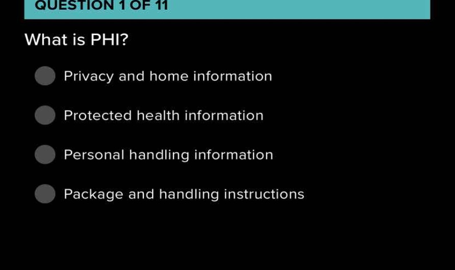 what is phi? privacy and home information protected health information …